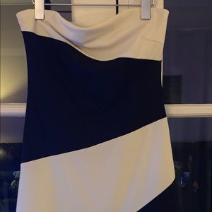 Express strapless dress